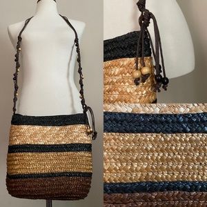 Straw Basket Purse